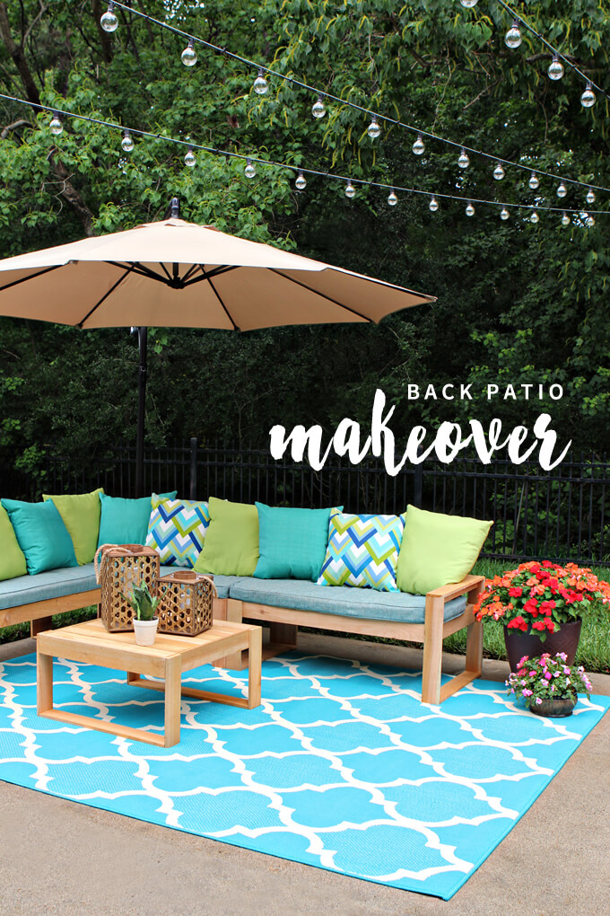 Back Patio Makeover Gray House Studio