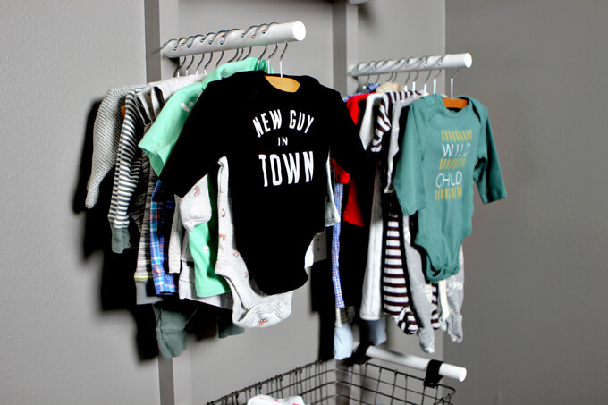 Baby Clothes Rack