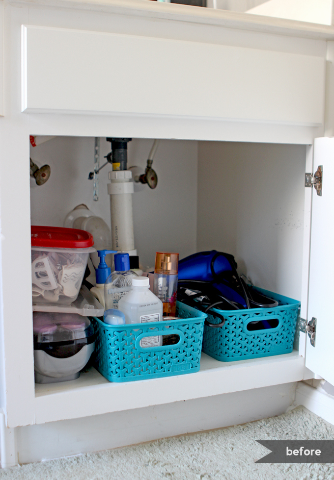 Adding Shelves in Bathroom Cabinets