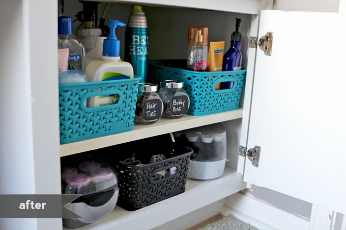 Under Bathroom Sink Cabinet Storage: How To Add A Shelf Inside