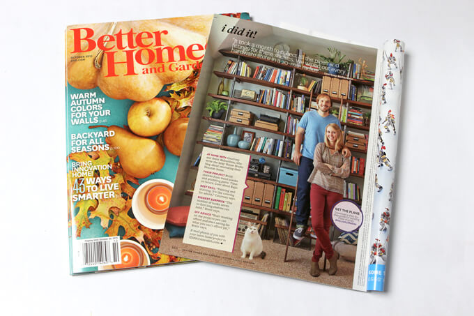 Better Homes & Gardens {I Did it} Feature