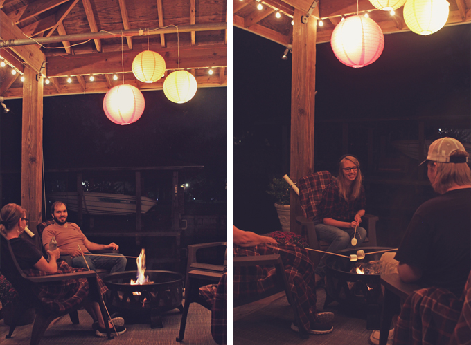 Throwing a Fall Party on a Boat Dock