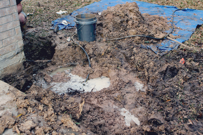 Unexpected Project: Busted Water Pipe