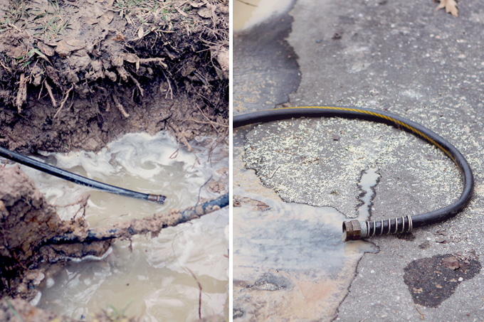 Unexpected Project: Busted Water Pipe