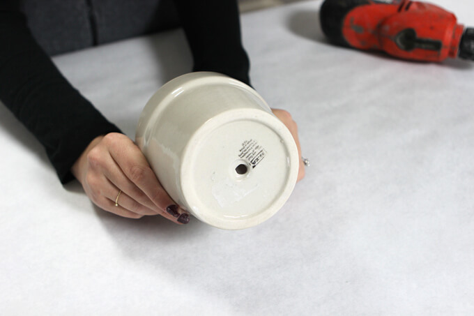 How to Drill a Hole in a Ceramic Pot