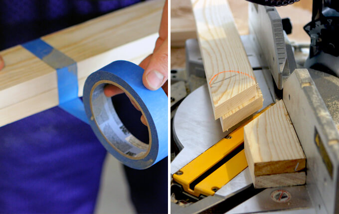 DIY Framed Chalkboard