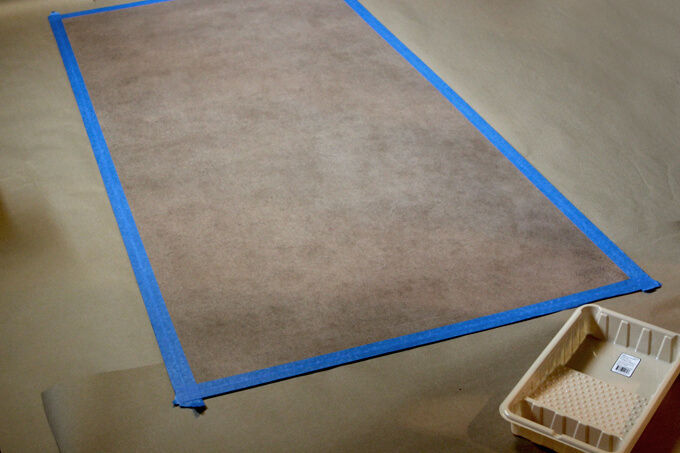 DIY Framed Chalkboard