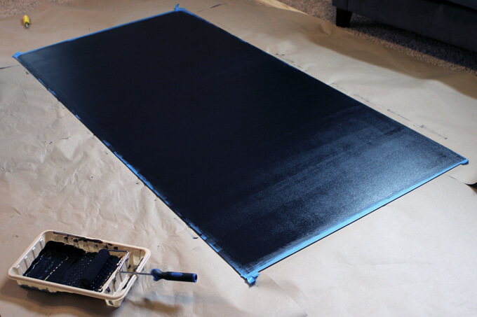 DIY Framed Chalkboard