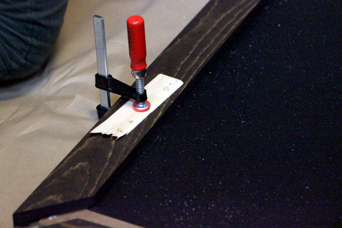 DIY Framed Chalkboard