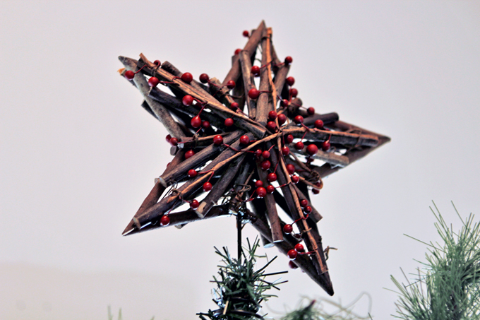 Rustic Christmas Tree Topper