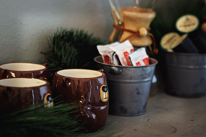 Christmas Coffee Bar at Gray House Studio