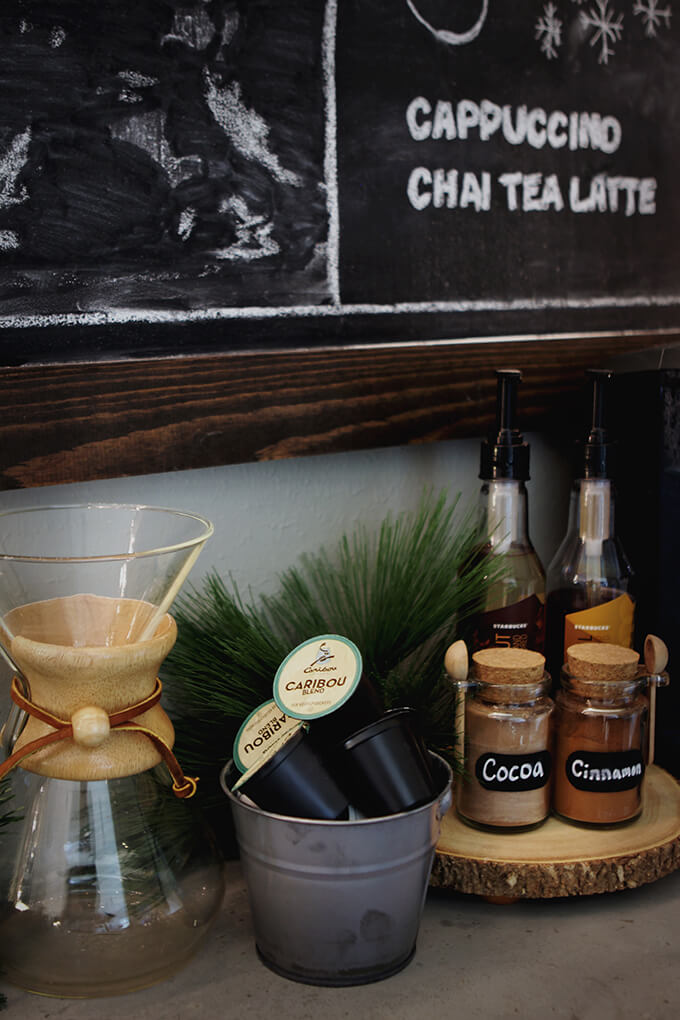 Christmas Coffee Bar at Gray House Studio