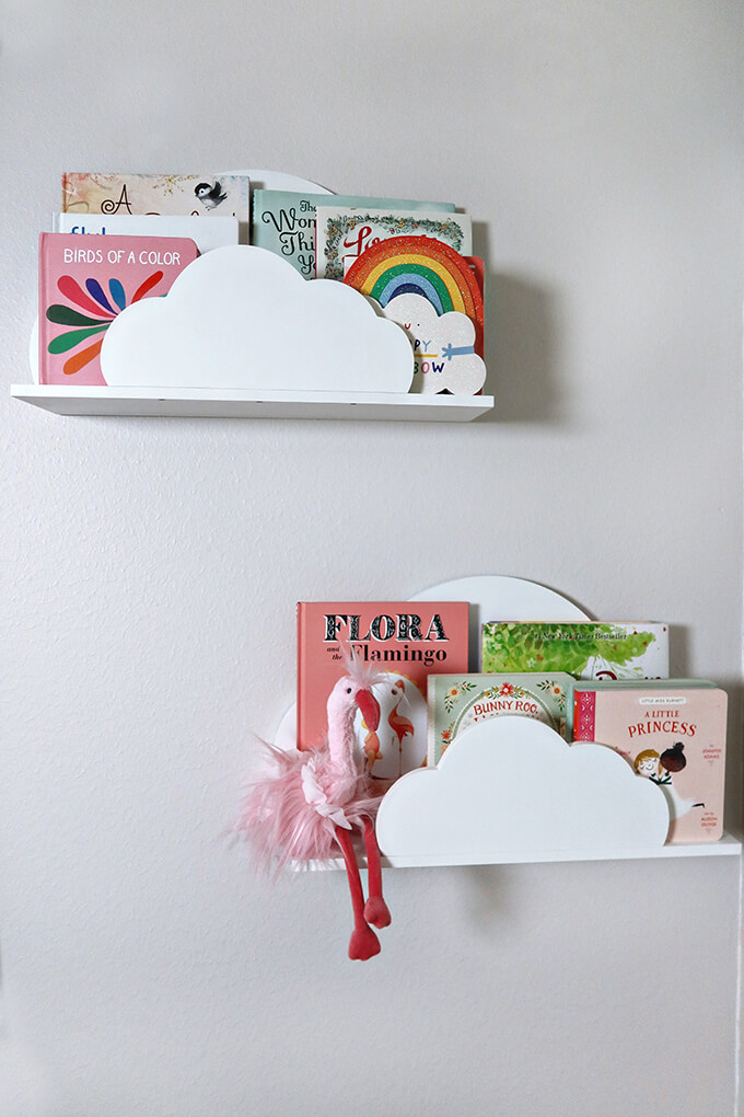 Cloud Bookshelves in a Cloud Nursery