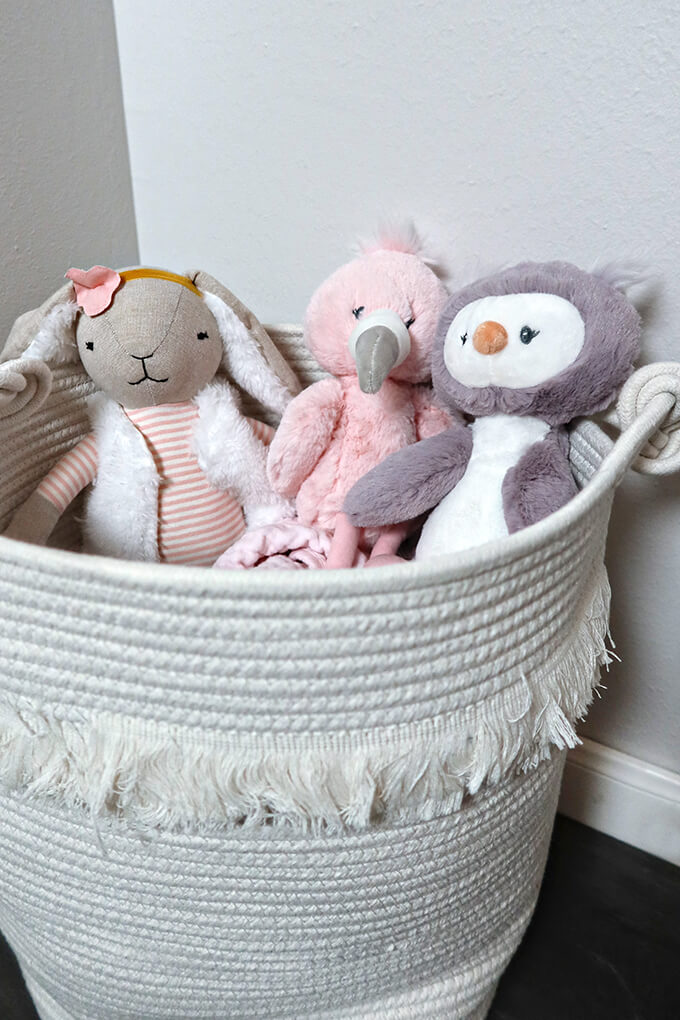 Cloud Nursery - Blanket and Toy Storage