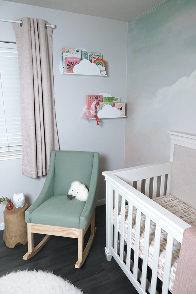 Cloud Nursery - Girl Nursery Inspiration