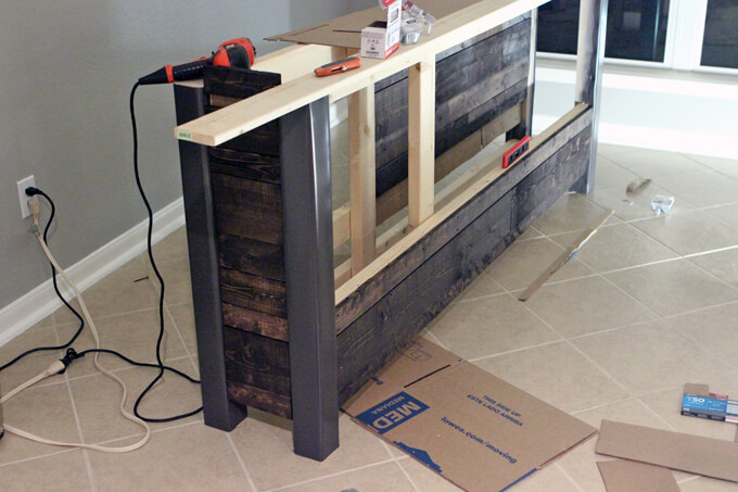 Building our DIY Coffee Bar