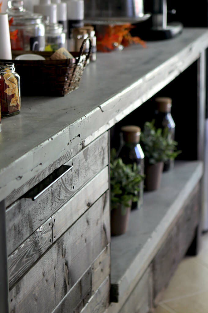 Diy Concrete Countertop Gray House Studio