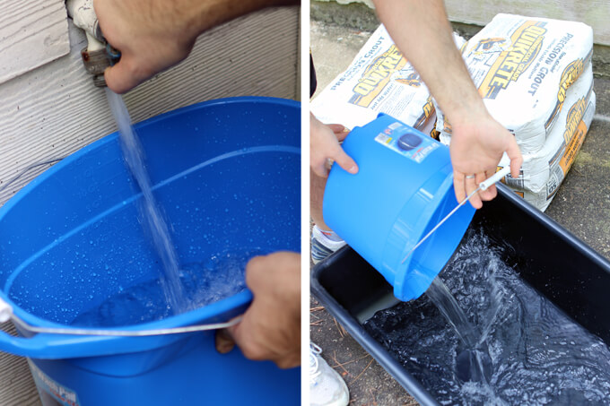 DIY Concrete Countertop