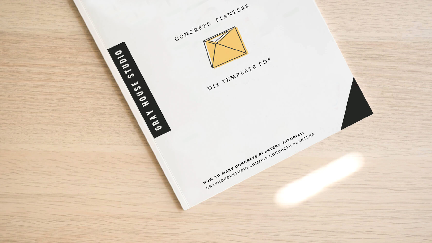 DIY Concrete Planters Plans