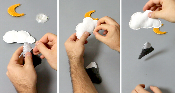 DIY Nursery Camera Mobile