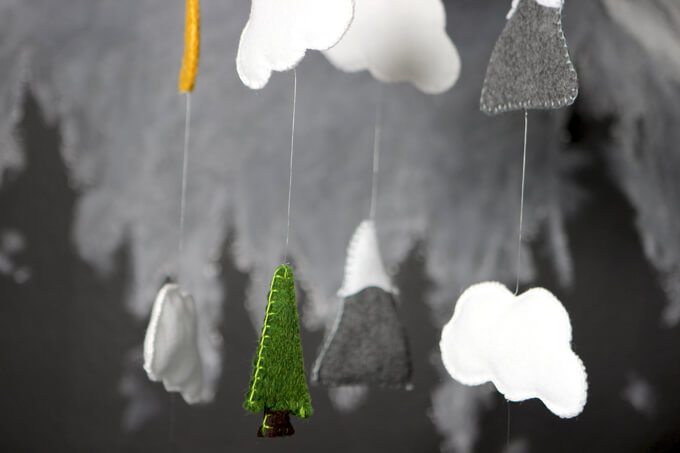 DIY Nursery Camera Mobile