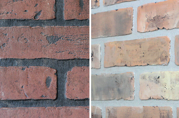 Painting a Faux Brick Accent Wall