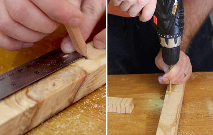 Floating Shelves in Bathroom Gray House Studio