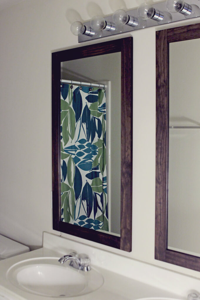 Framing Bathroom Mirrors Gray House Studio