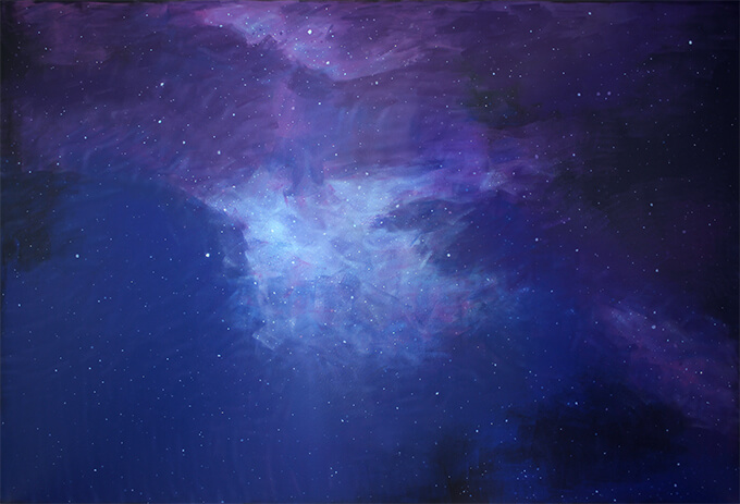 Pastel Galaxy Background Simple