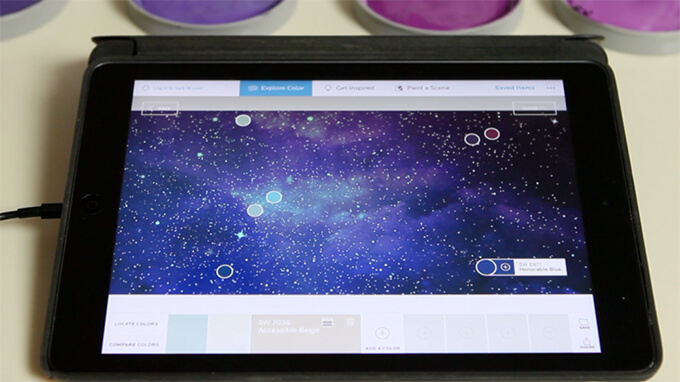 Paint a Galaxy Wall Mural