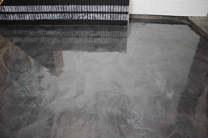 Garage Floor Coating with Rust-Oleum