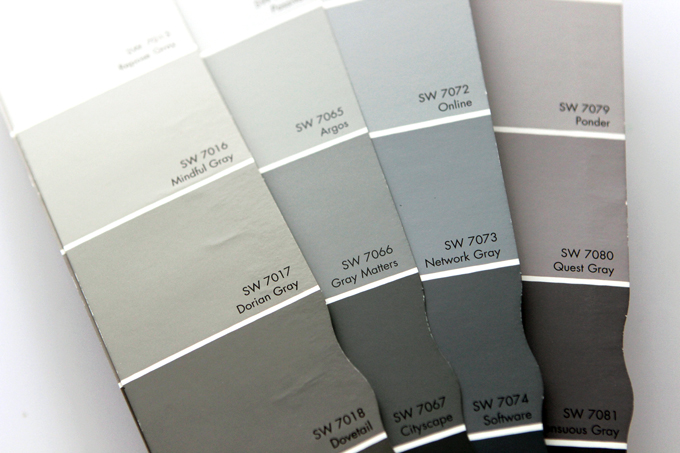 Choosing Gray Paint Colors