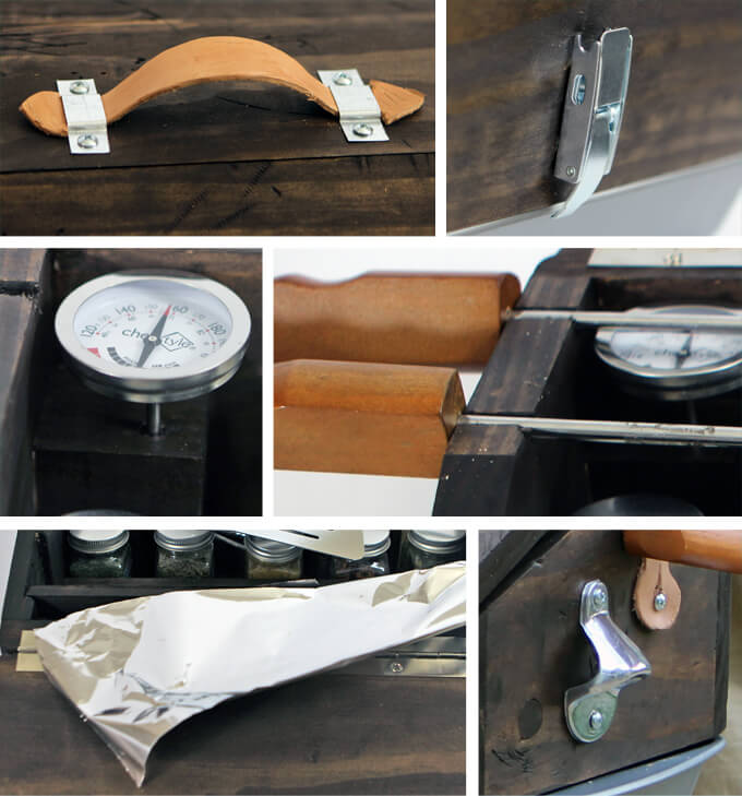 Handmade Grill Supplies Box