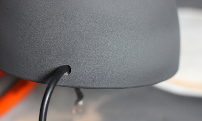 DIY Industrial Table Lamp