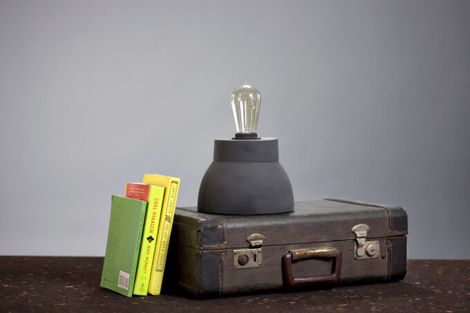 DIY Industrial Table Lamp