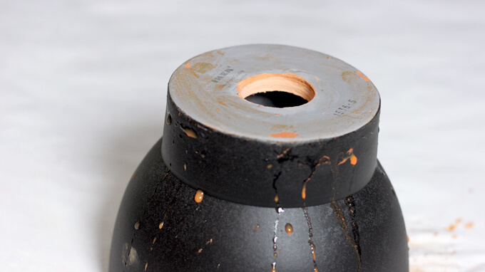 DIY Industrial Table Lamp