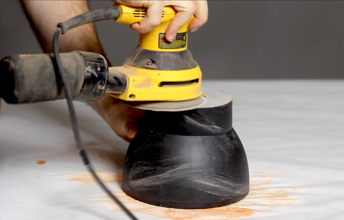 DIY Industrial Table Lamp