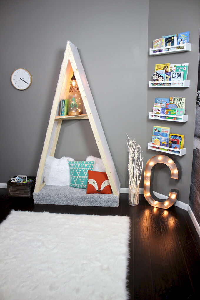 Kid’s Reading Nook Tent