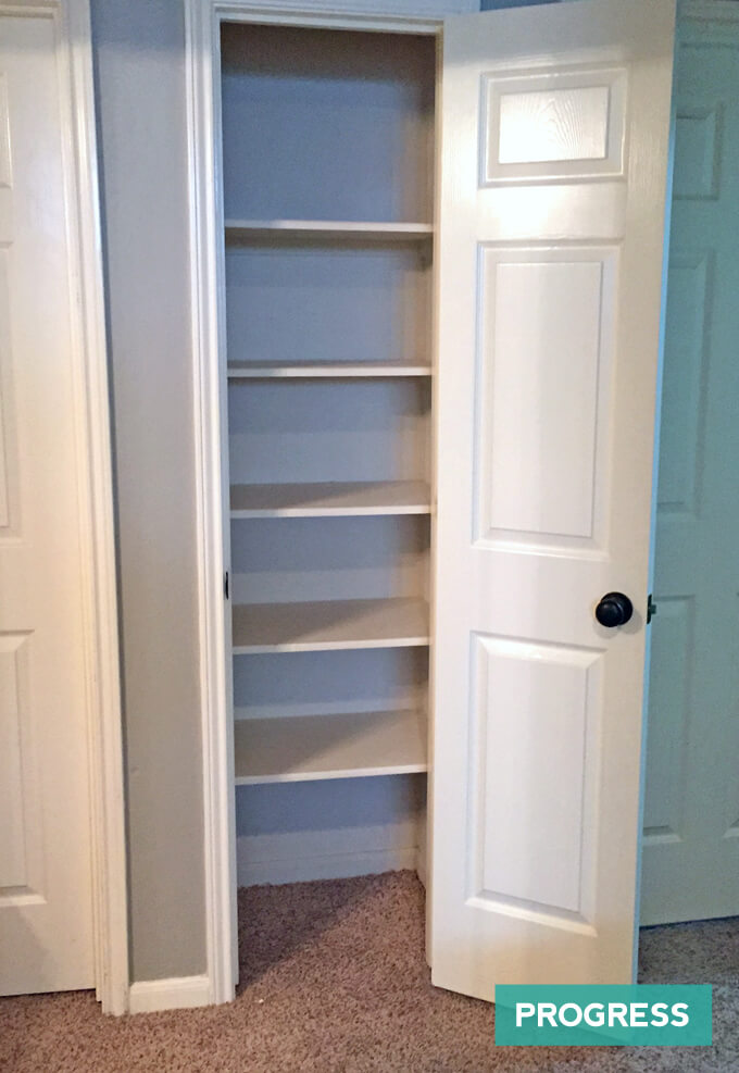 Linen Closet Organization
