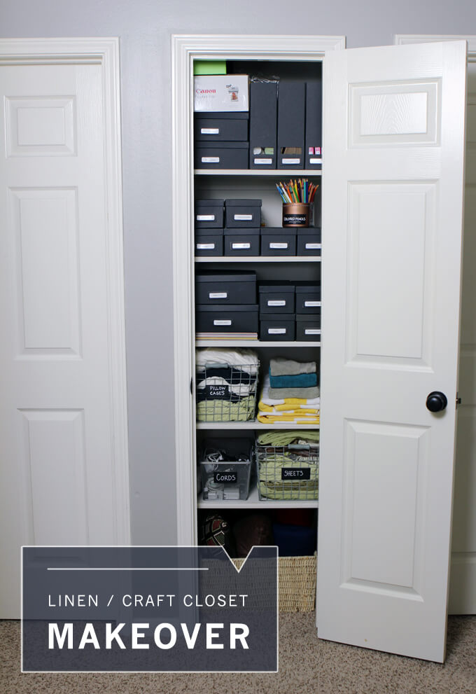 Linen Closet Organization