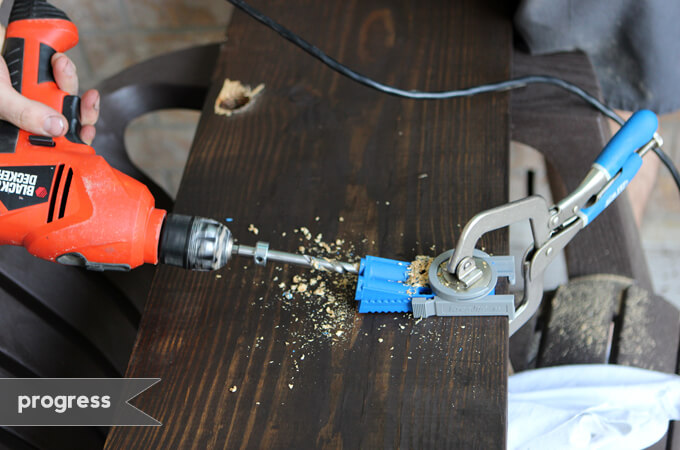 Gray House Studio DIY Industrial Shelves