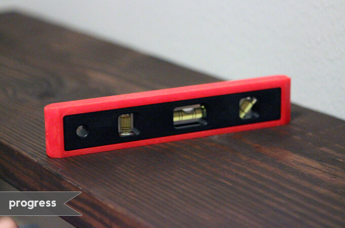 Gray House Studio DIY Industrial Shelves