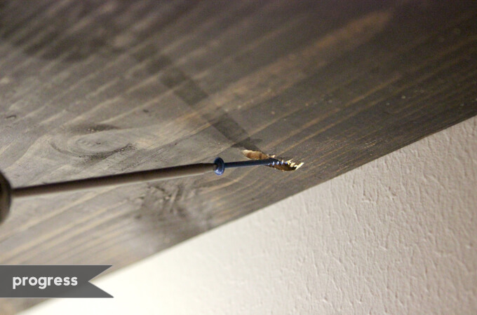 Gray House Studio DIY Industrial Shelves