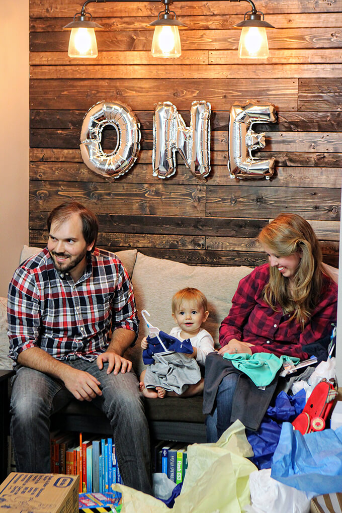 Lumberjack Themed 1st Birthday Party