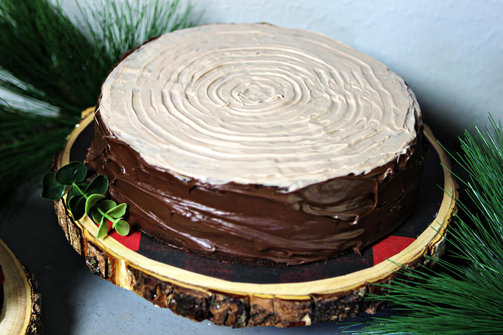 Lumberjack party Food Ideas - muffins in plaid cupcake liners