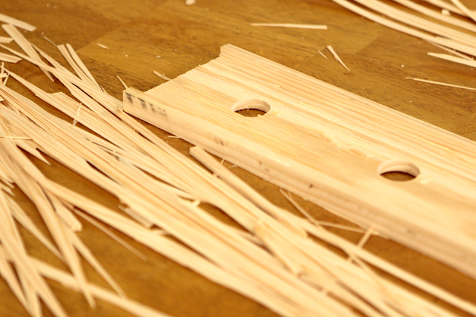 Wooden Light Fixture