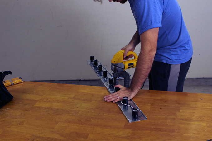 Wooden Light Fixture