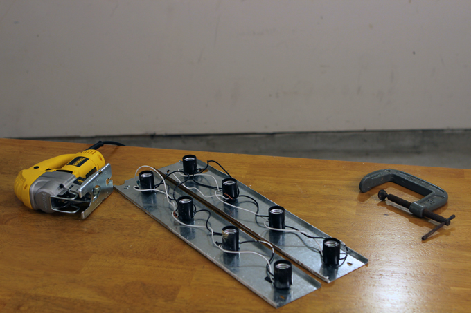 Wooden Light Fixture