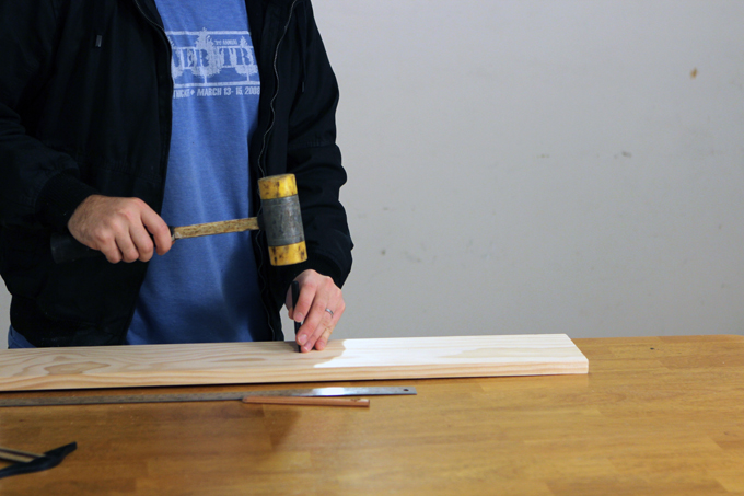 Wooden Light Fixture