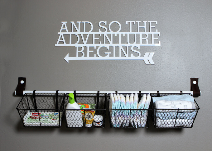 nursery wall storage